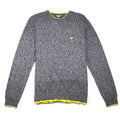 Kenzo Small Tiger Crest Knitted Jumper Grey/Yellow