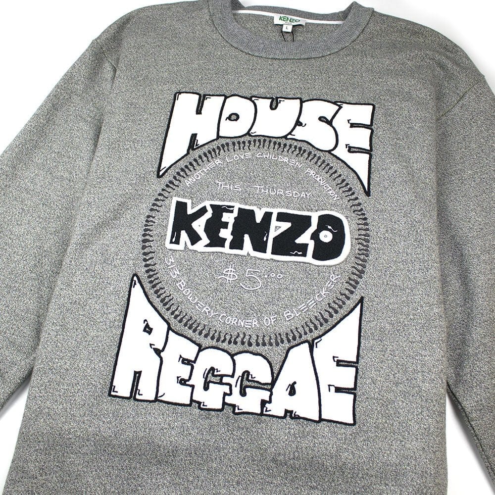 Kenzo House-Reggae Sweatshirt Grey