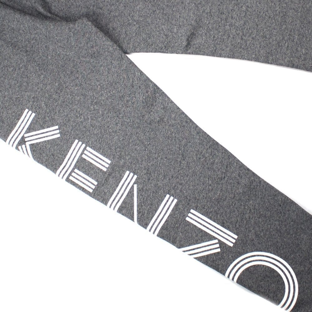 Kenzo Large Logo Tracksuit Bottoms Grey