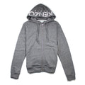 Kenzo Zip Up Hood Logo Hoody Grey