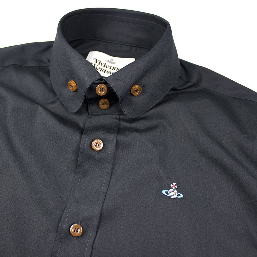 Vivienne Westwood Double Button Shirt Black