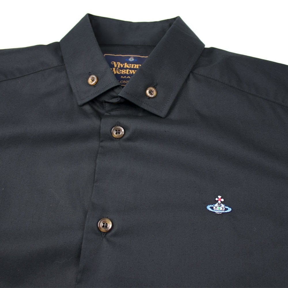 Vivienne Westwood Button Down Slim Fit Shirt Black