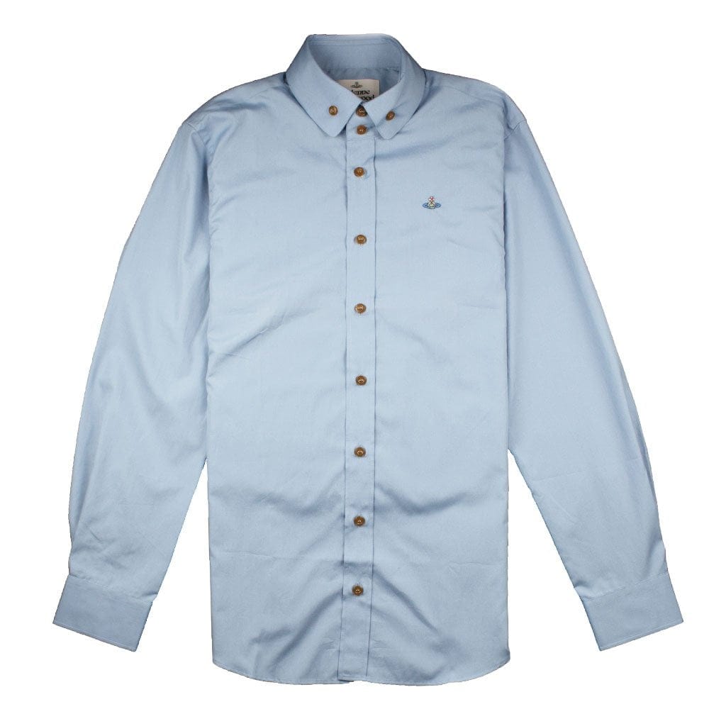 Vivienne Westwood Double Button Shirt Sky Blue