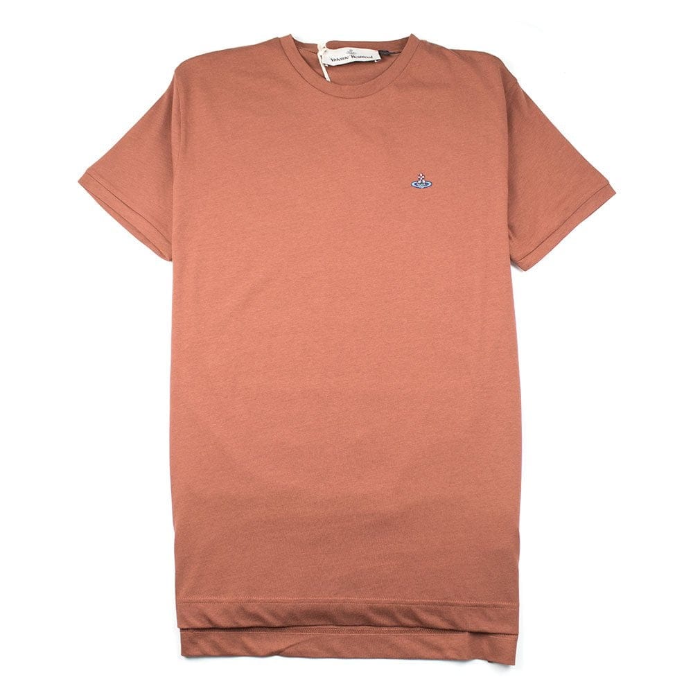 Vivienne Westwood Small Orb Logo T-shirt Orange