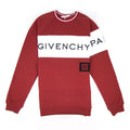 Givenchy Logo Sweatshirt Dark Red