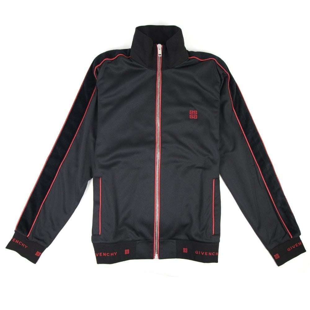 Givenchy Track Jacket Black/Red