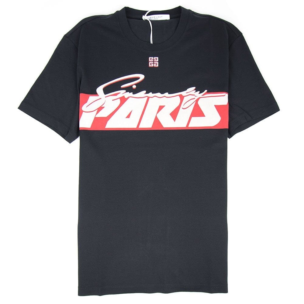 Givenchy Paris Graphic T-Shirt Black