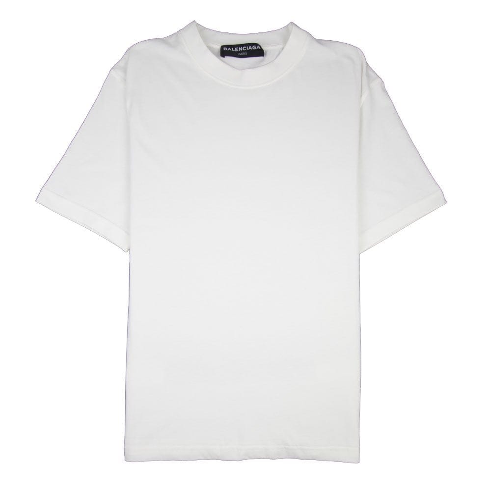 Balenciaga Back Logo T-Shirt White