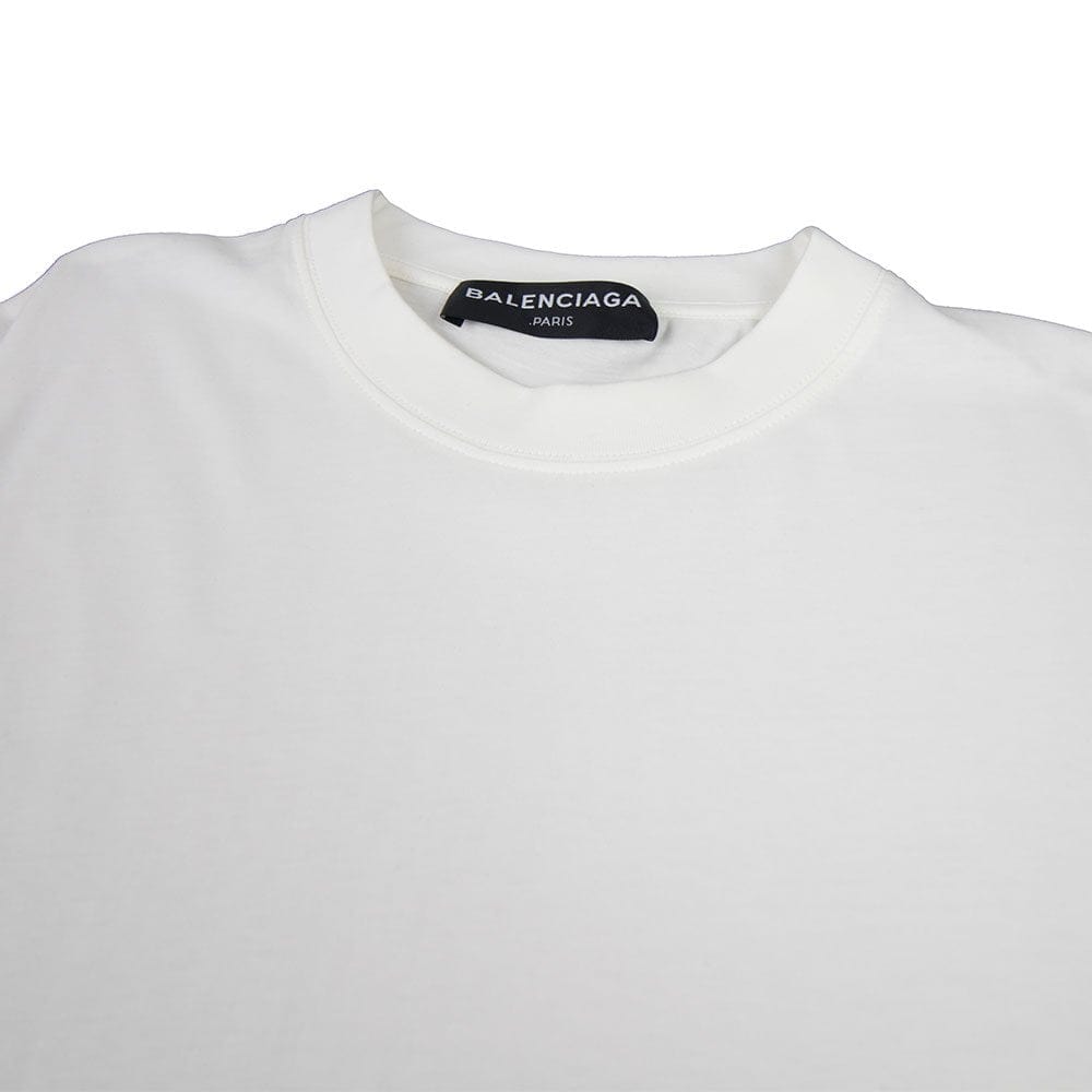 Balenciaga Back Logo T-Shirt White