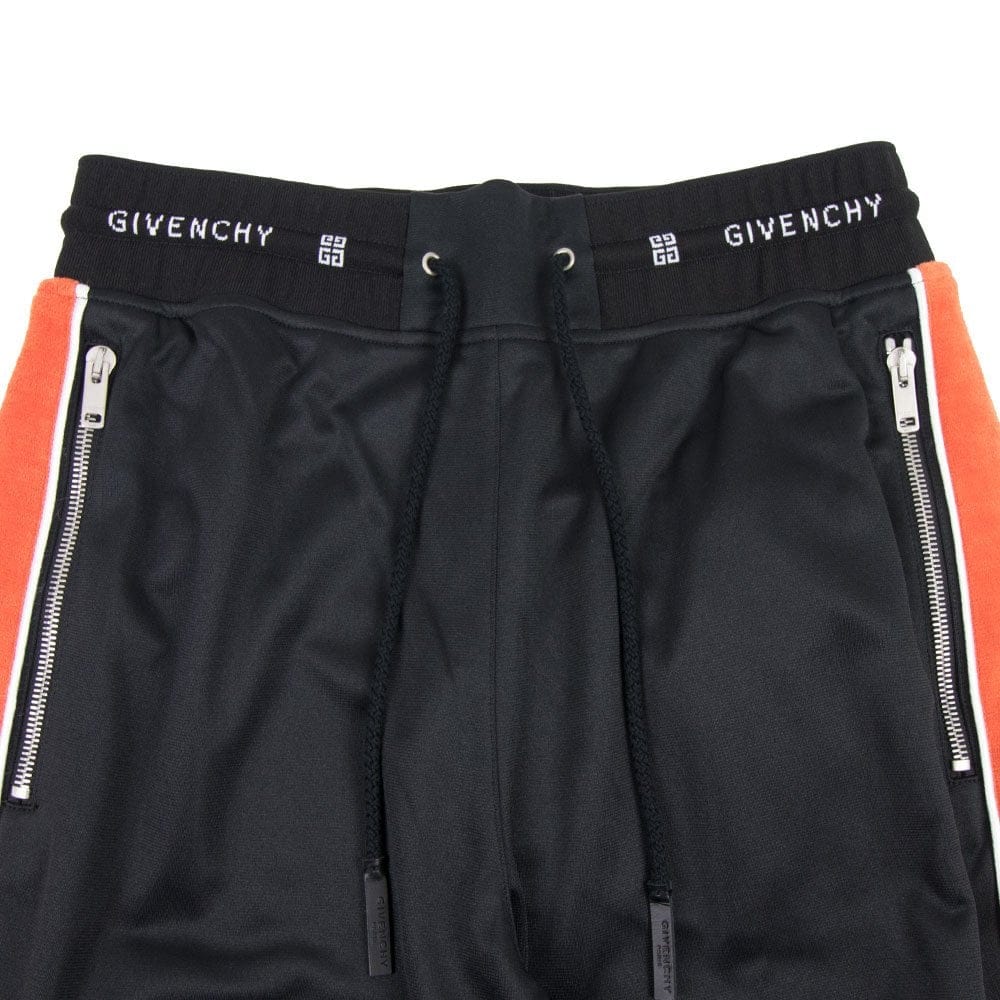 Givenchy Track Pants Black/Orange