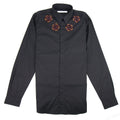 Givenchy Metallic Embroidered Shirt Black