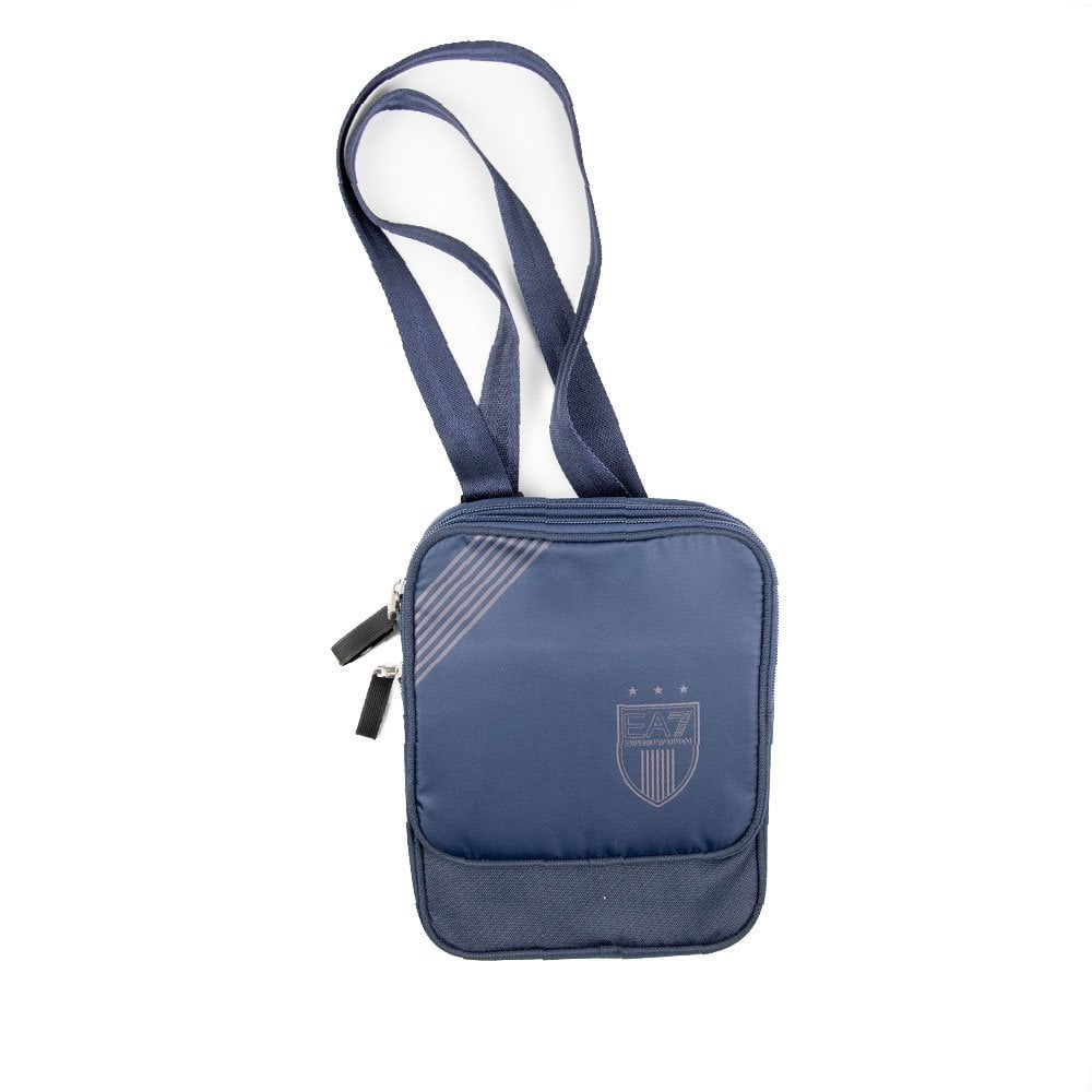 EA7 Soccer Badge Bag Blue