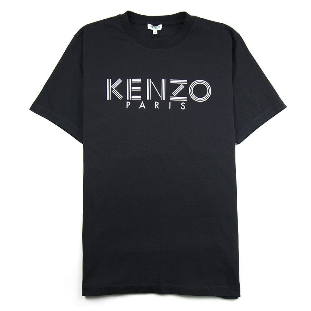 Kenzo Classic Logo Paris Tee Black