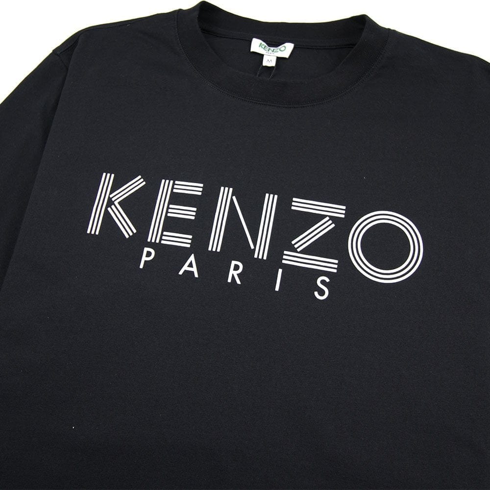 Kenzo Classic Logo Paris Tee Black