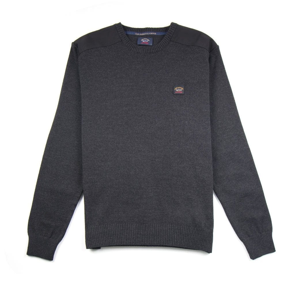 Paul and Shark Knitwear Jumper Dark Grey