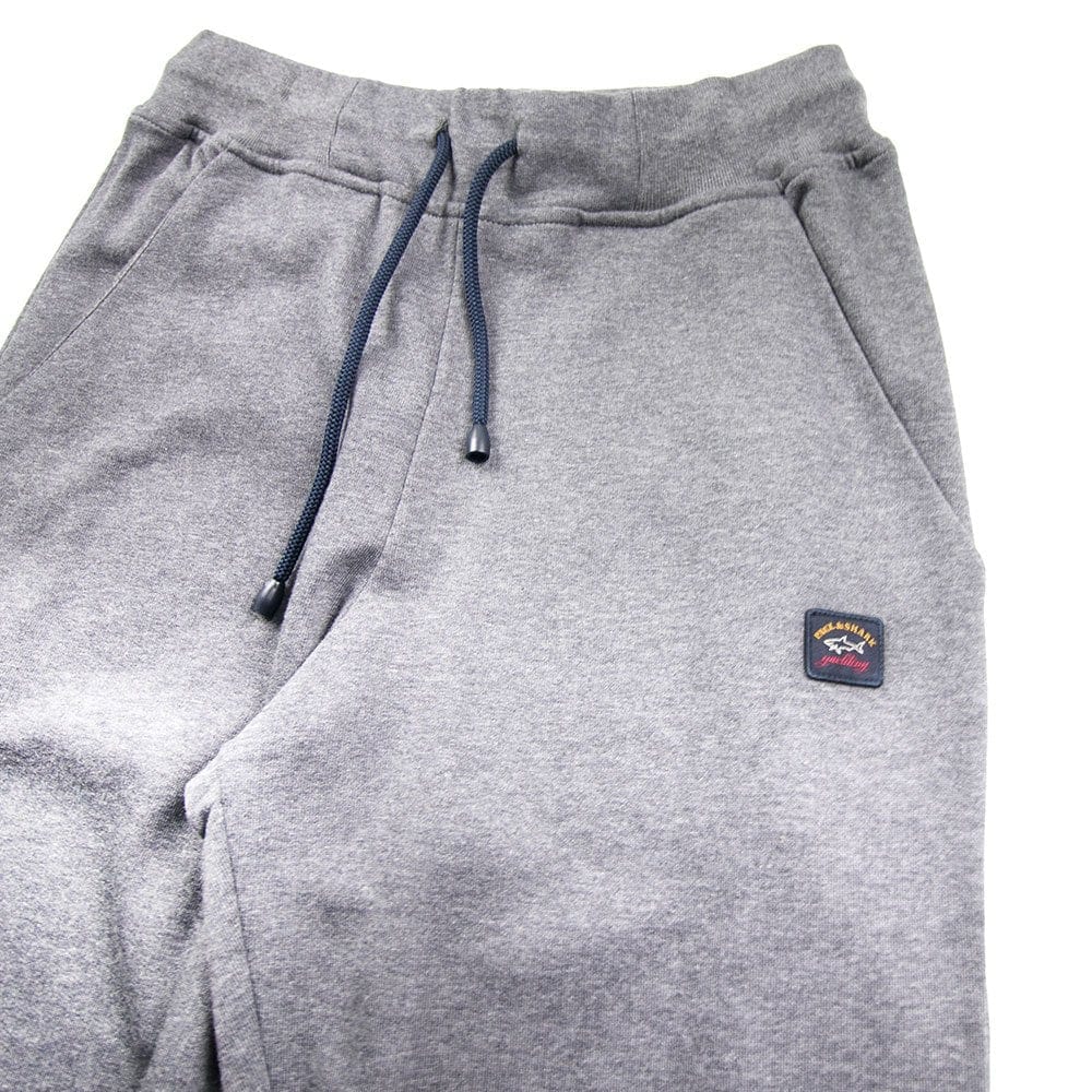 Paul and Shark Patch Track Bottoms Grey
