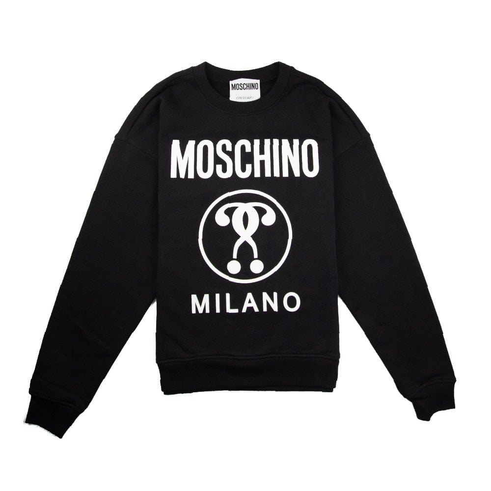 Moschino Couture Crewneck Sweatshirt Black
