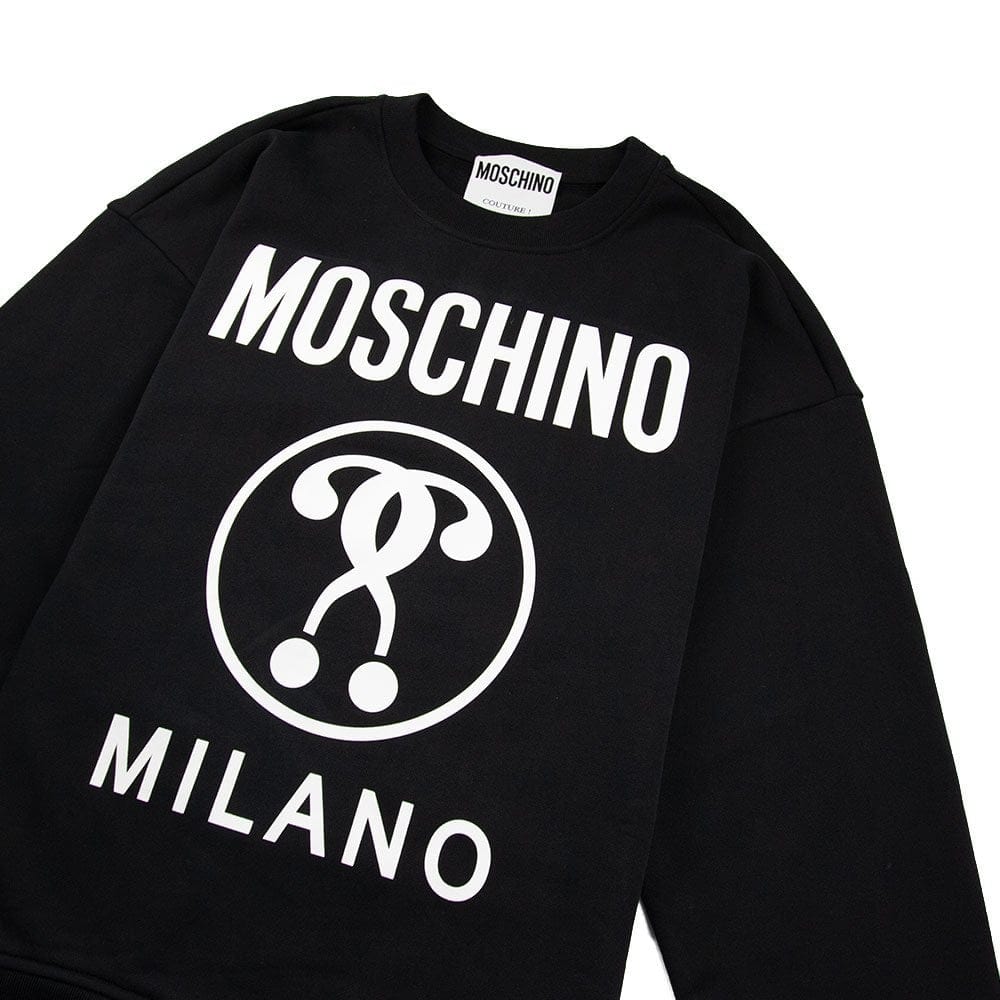 Moschino Couture Crewneck Sweatshirt Black