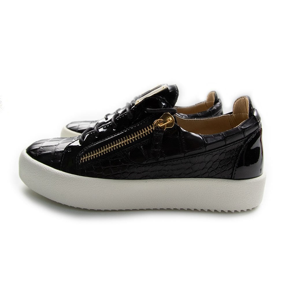 Giuseppe Zanotti May Lond Braky Print Black/White