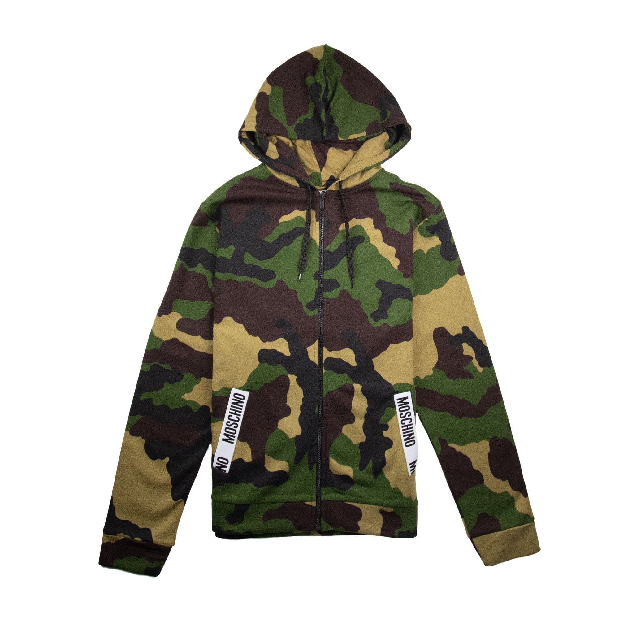 Moschino Underwear Camouflage Print Hoody