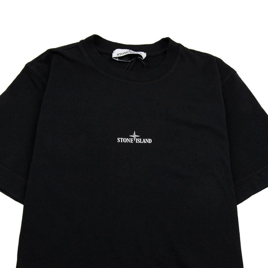 Stone Island Junior Back Mountain T/s Black