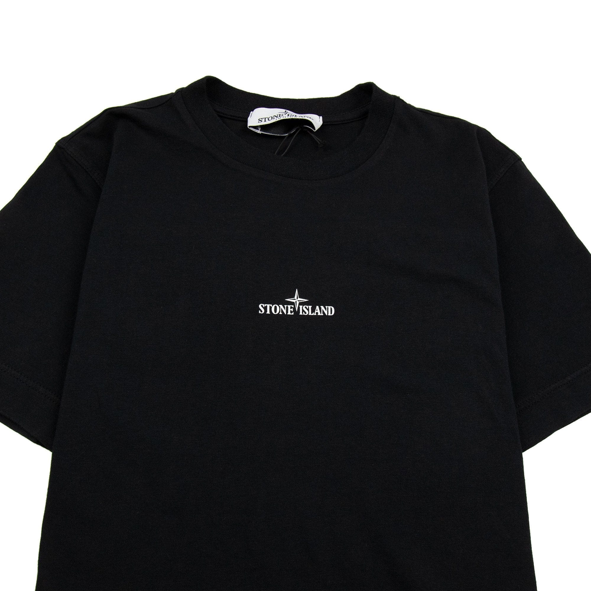 Stone Island Junior Back Mountain T/s Black