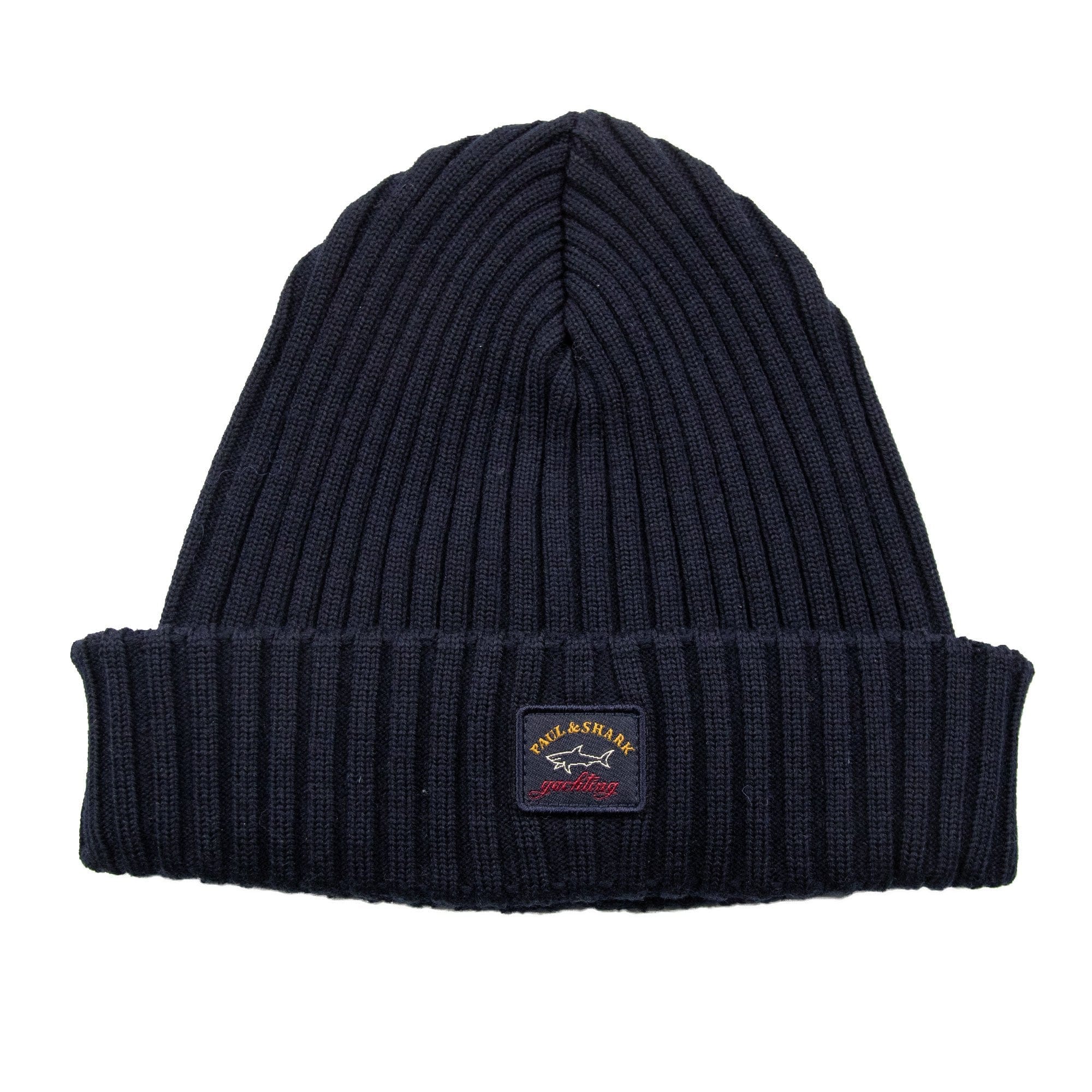 Paul And Shark Patch Logo Beanie Navy