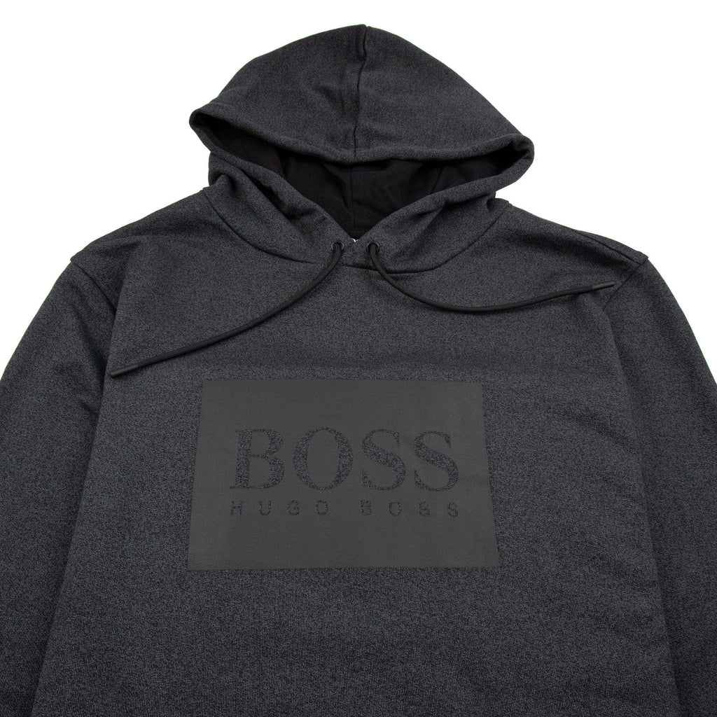 Hugo Boss Heritage Logo Hoody Dark Grey