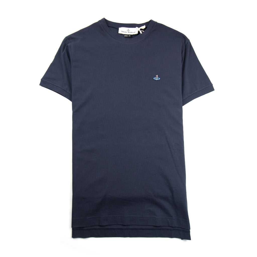 Vivienne Westwood Orb Logo T-Shirt Navy