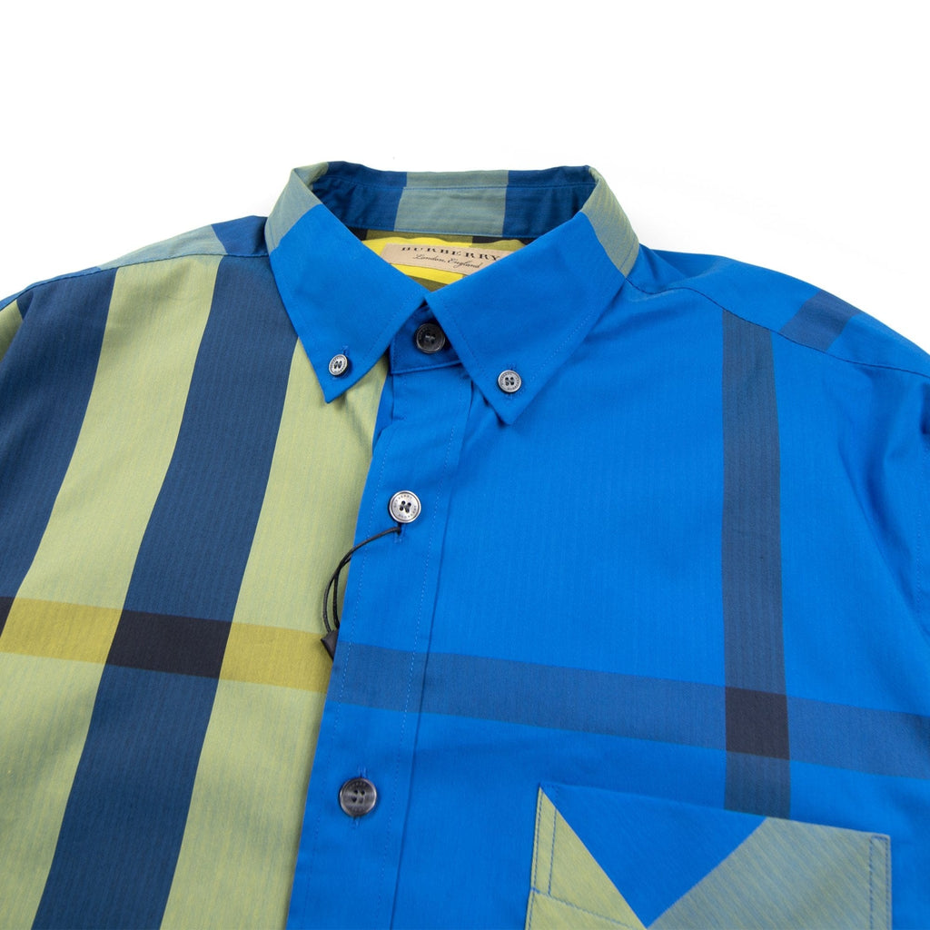 Burberry Thornaby Long Sleeve Shirt Yellow/Blue