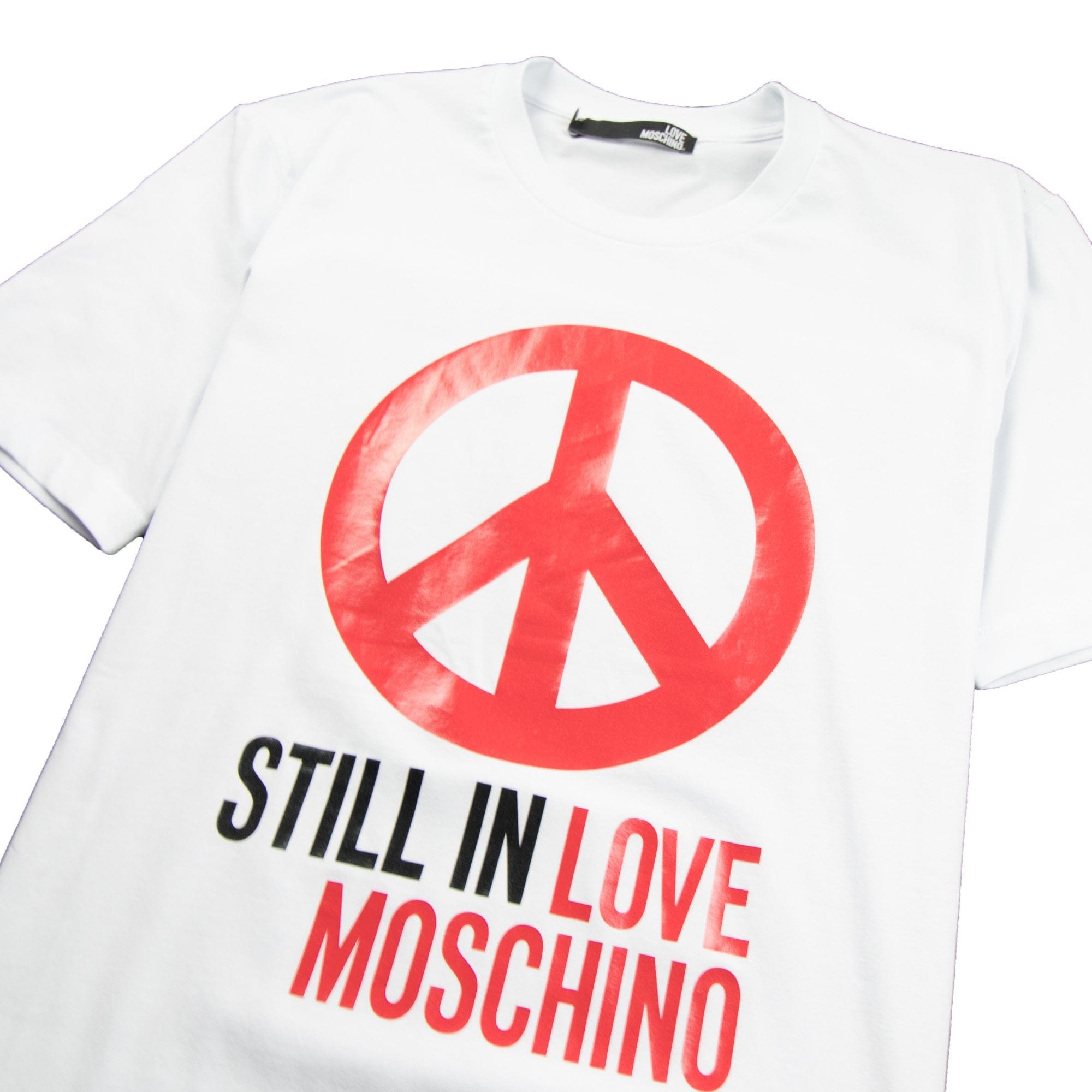 Love Moschino Still In Love T-Shirt White