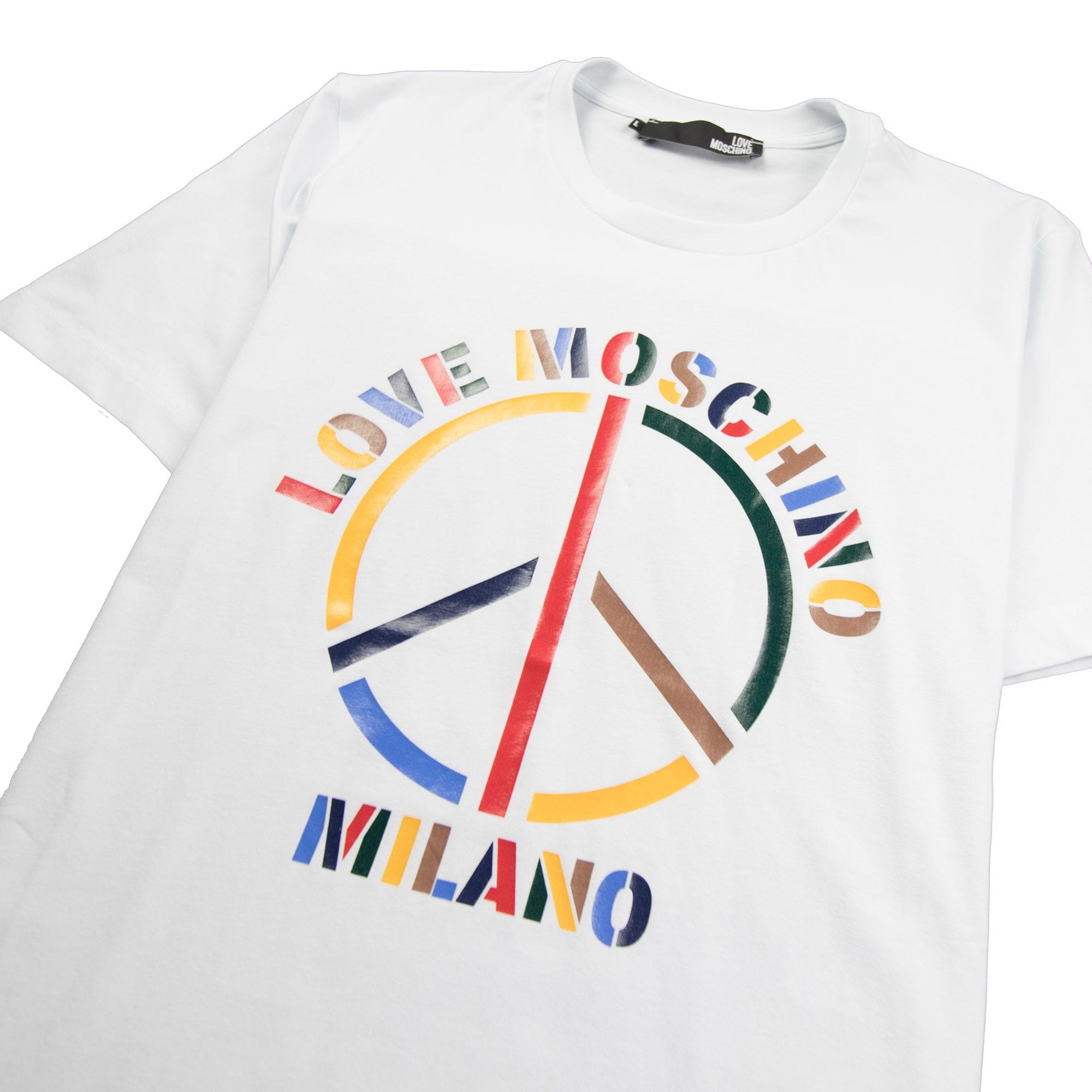 Love Moschino Peace T-Shirt White