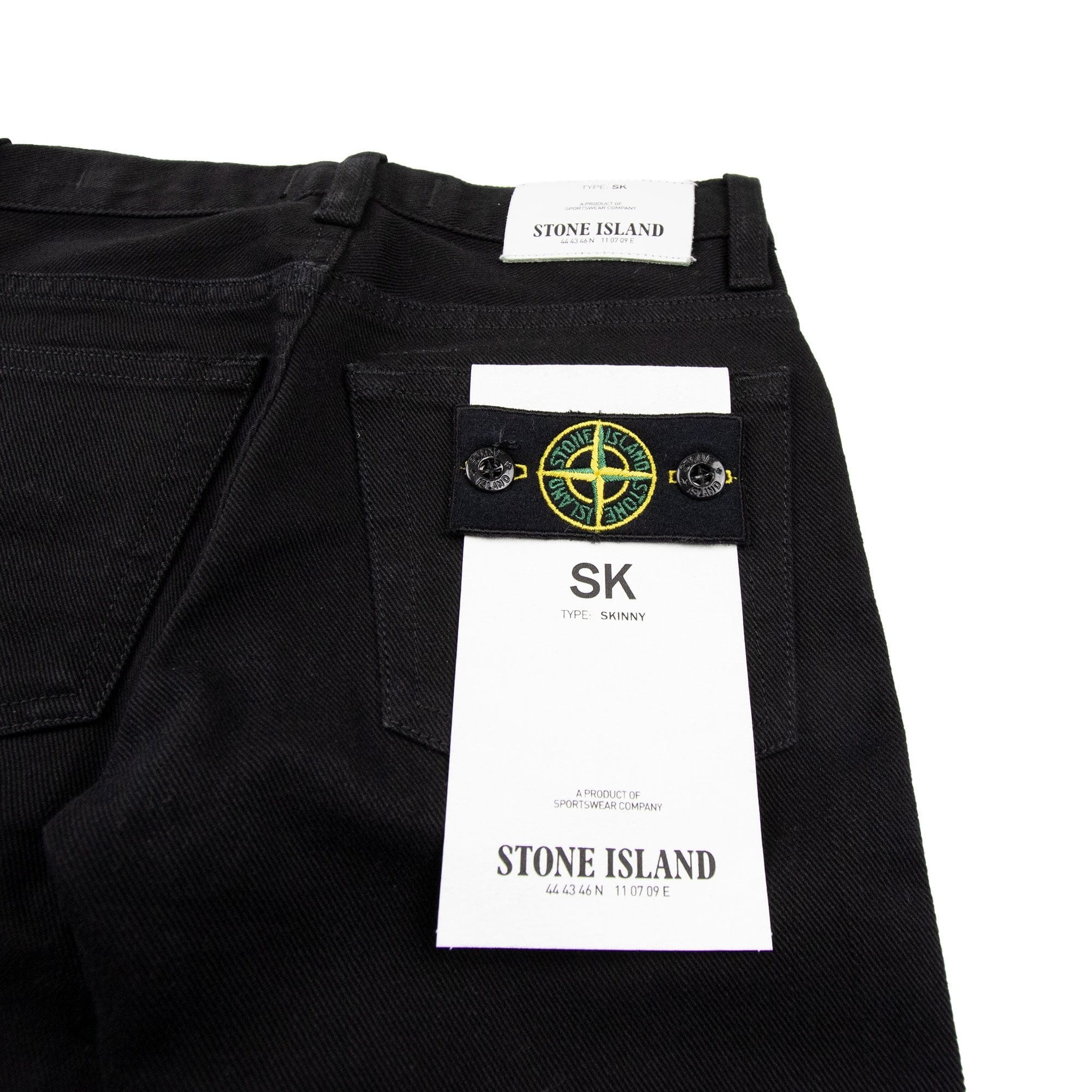 Stone Island Junior Sk Black Jean