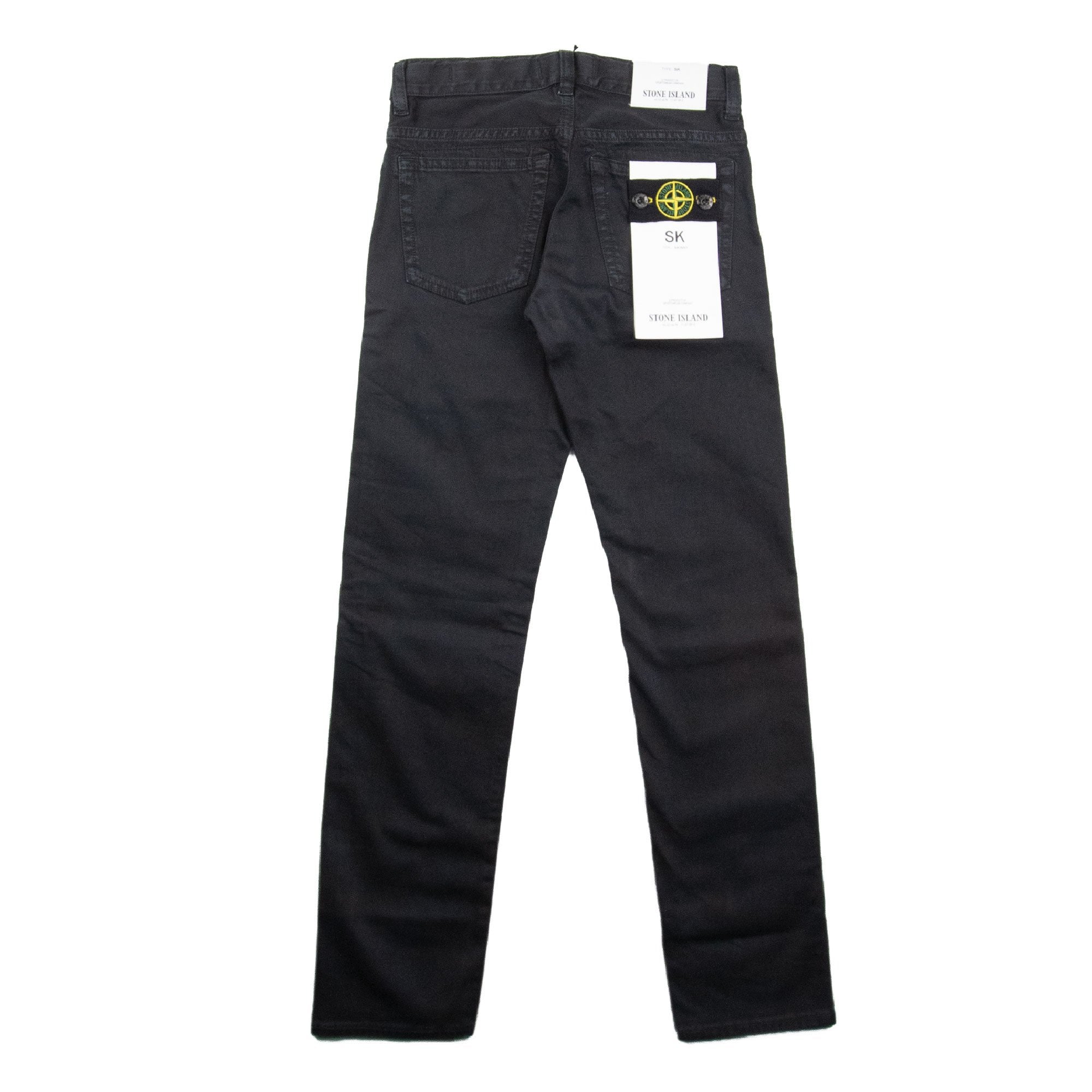 Stone Island Junior SK Chino Black