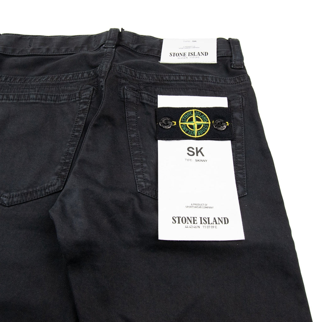 Stone Island Junior SK Chino Black
