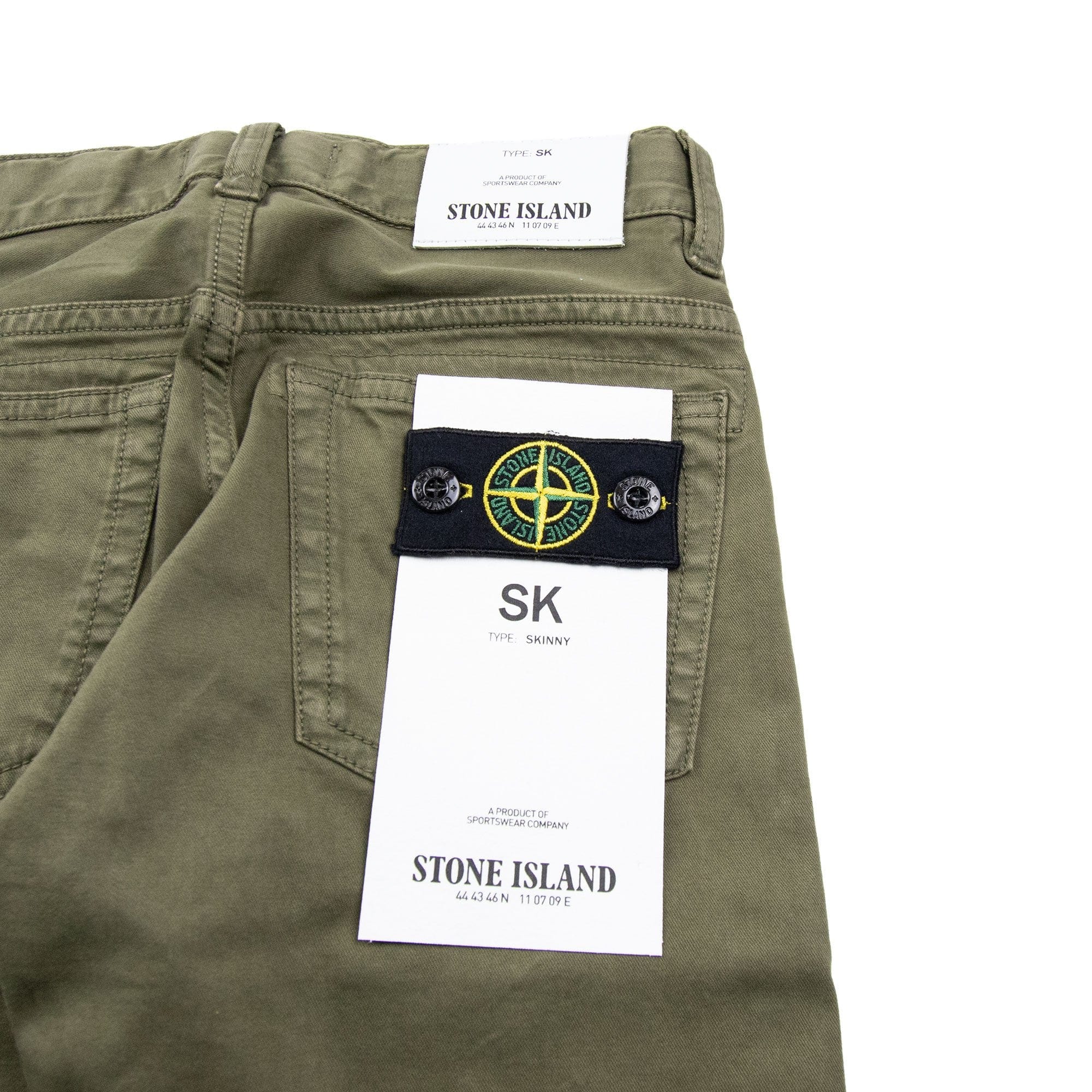 Stone Island Junior SK Chino Green
