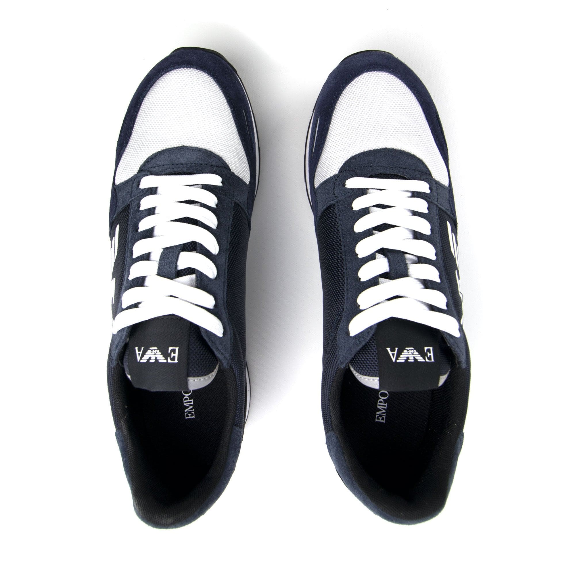 Emporio Armani Runner Eagle Shoe Blue