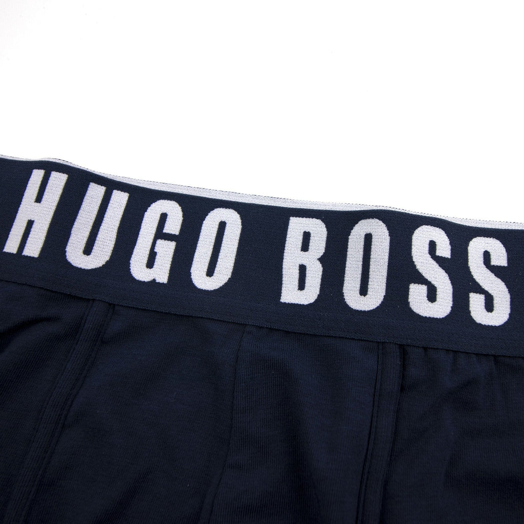 Hugo Boss Cotton Modal Stretch Boxer Trunk Navy Blue