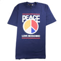 Love Moschino Peace Love T-Shirt Blue