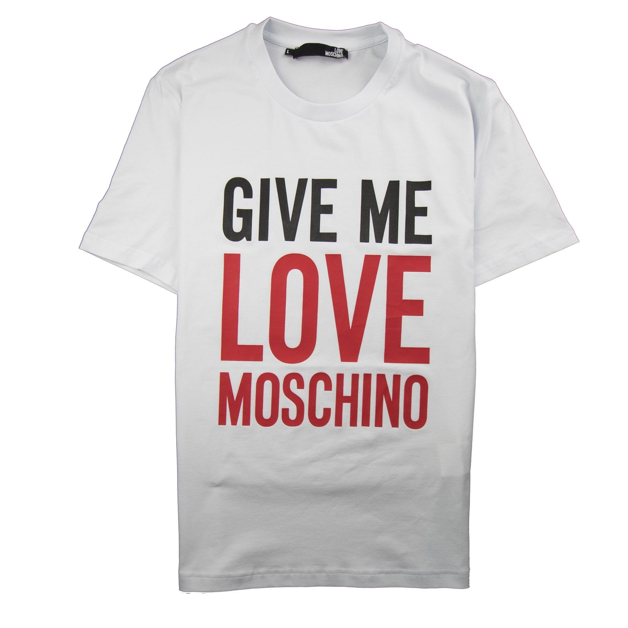 Love Moschino Give Me Love T-Shirt White