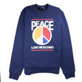 Love Moschino Peace Love Sweatshirt Blue