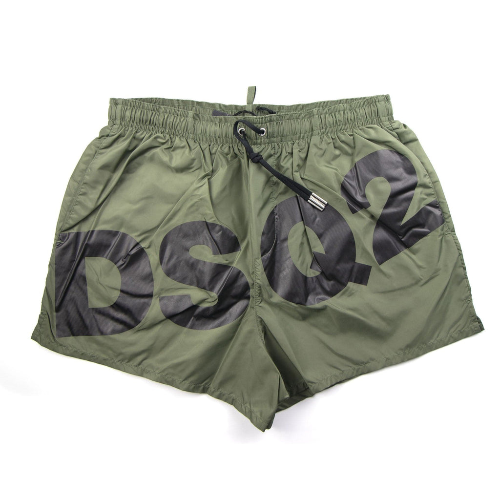 Dsquared2 DSQ2 Swim Shorts Khaki/Black