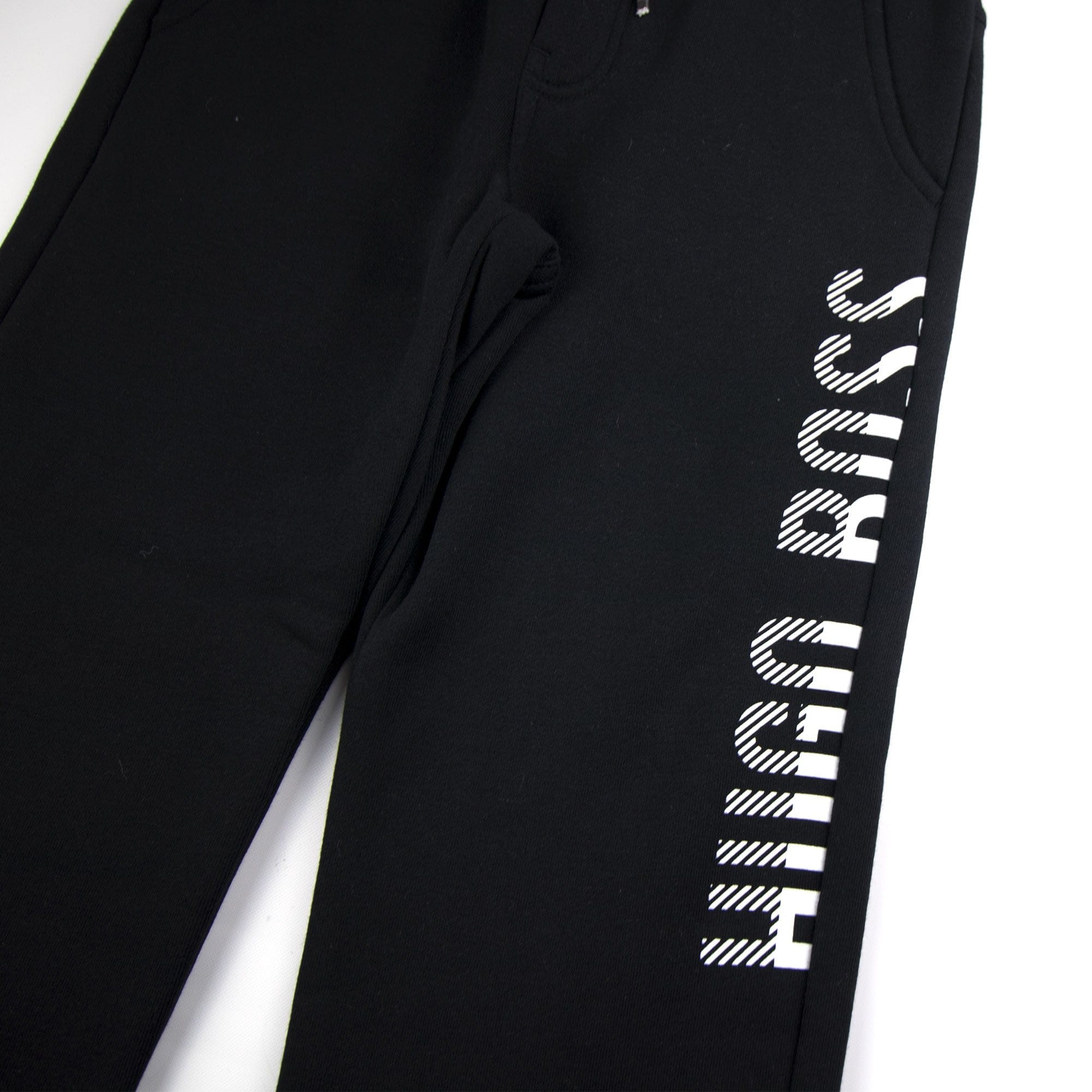Hugo Boss Kids Side Logo Tracksuit Bottoms Black