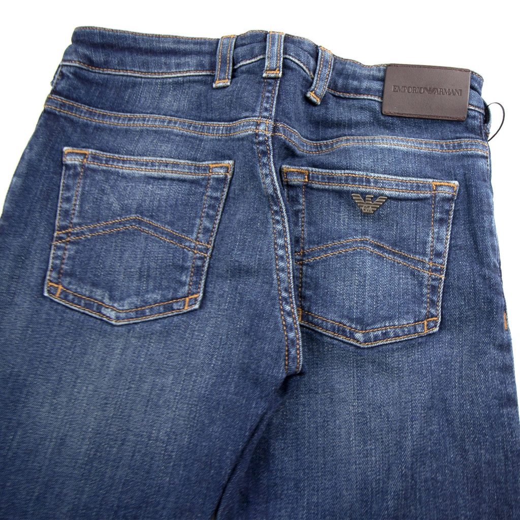 Emporio Armani Jnr Mid Wash Denim