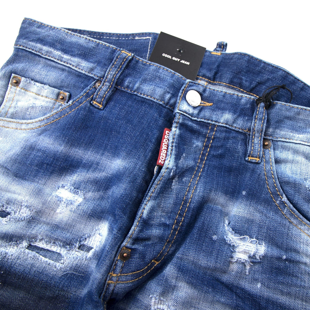 Dsquared2 Punk Revolution Cool Guy Jean Denim