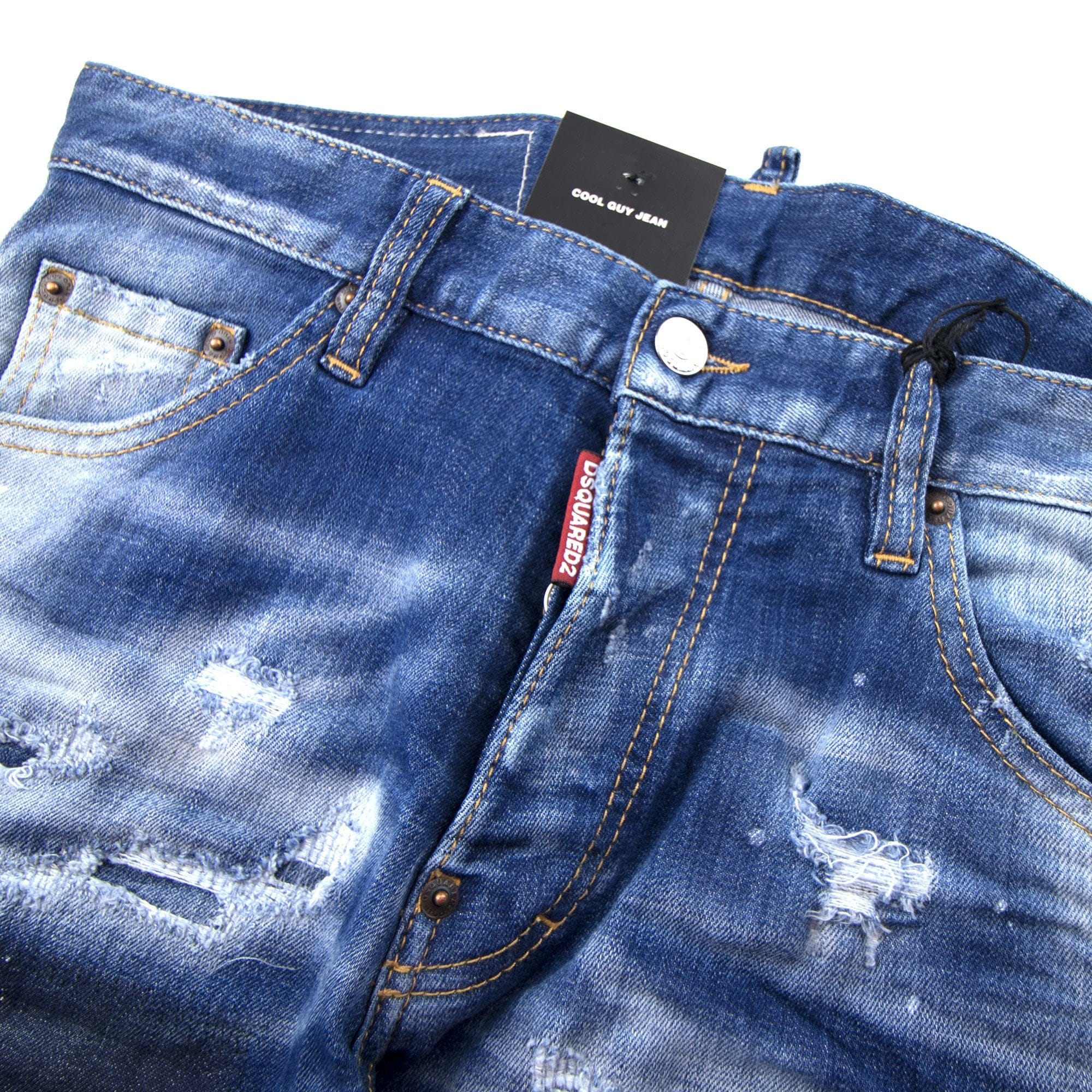 Dsquared2 Punk Revolution Cool Guy Jean Denim