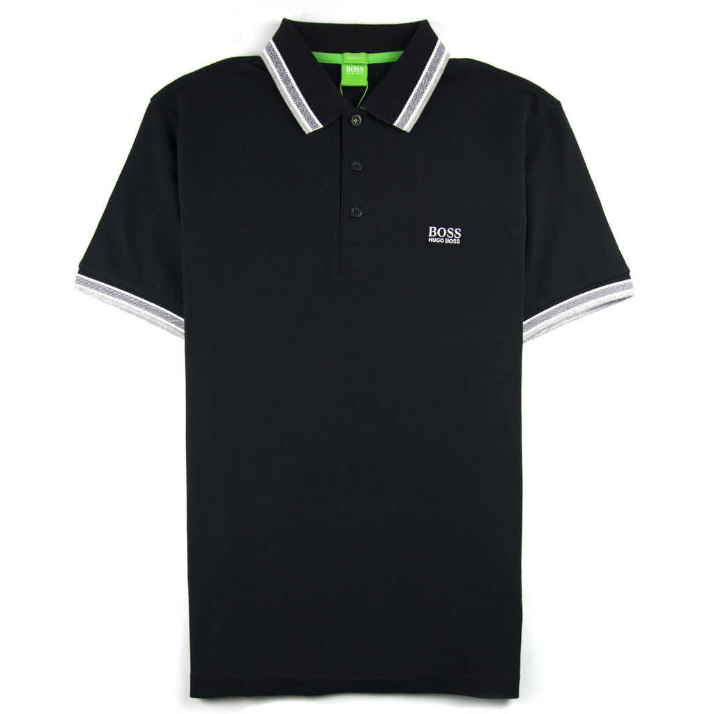 Hugo Boss Paddy Short Sleeve Polo Shirt Black