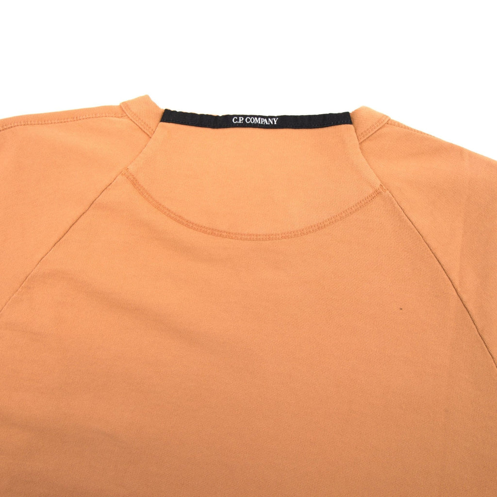 CP Company Chest Logo Sweatshirt Orange