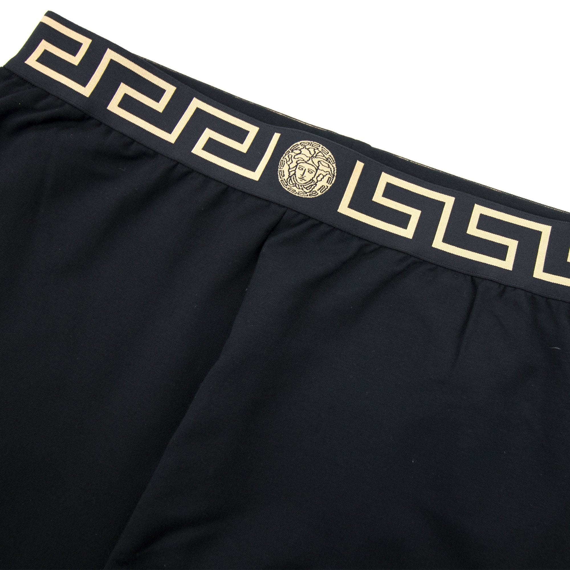 Versace Medusa Waist Band Track Bottoms Black