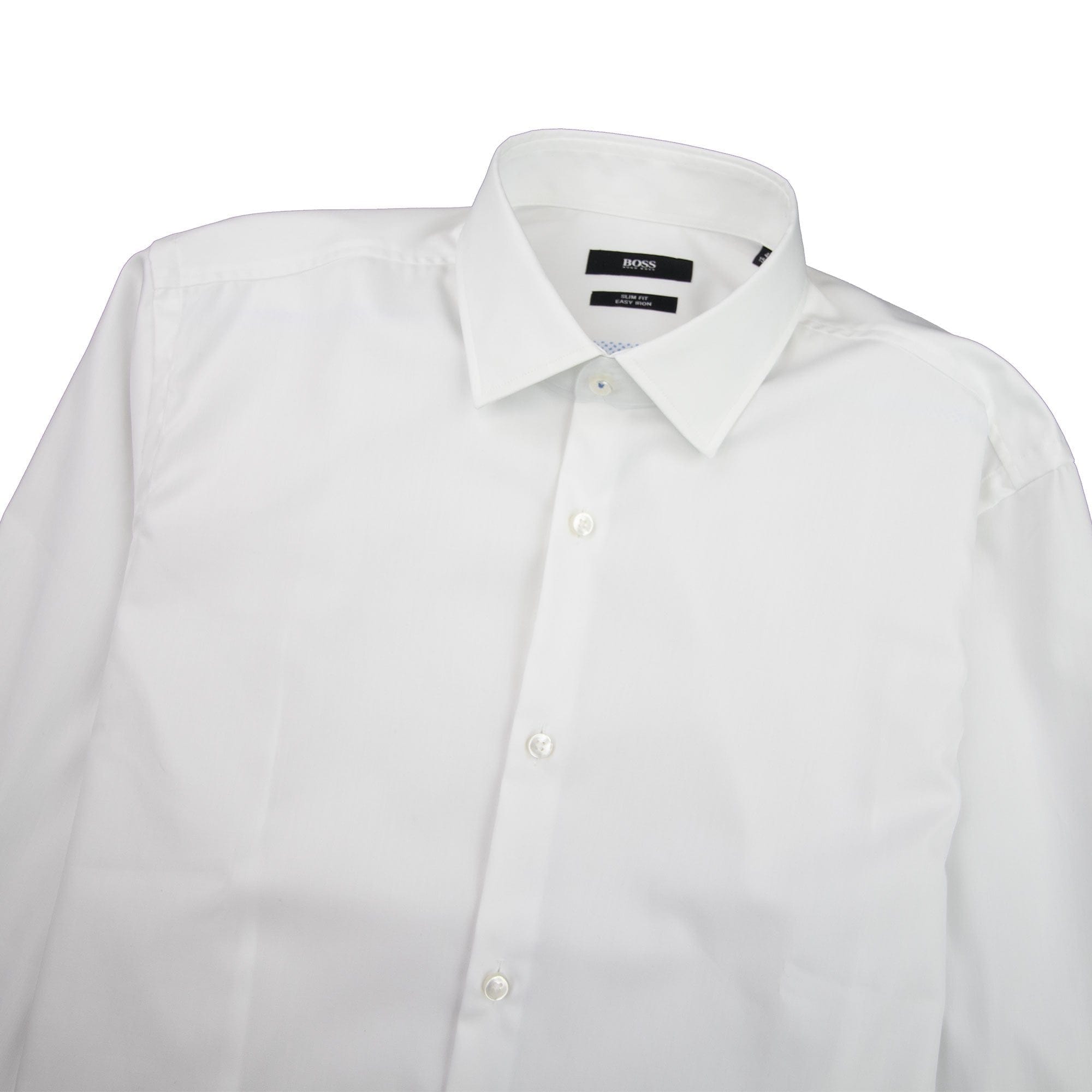 Hugo Boss Slim Fit Stretch Shirt White